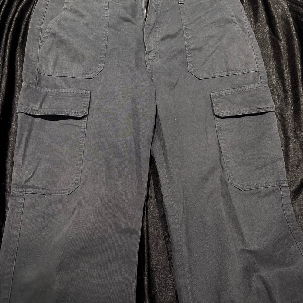 womens navy cargo pants